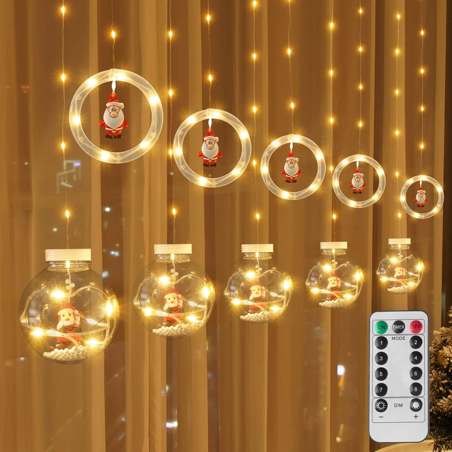 Cortina de Luces🌲Sueños de Navidad 🎅🏻