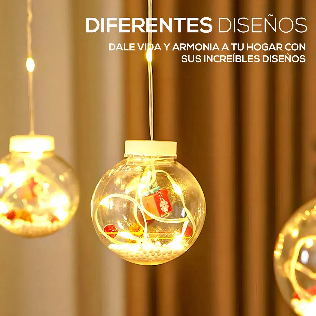 Cortina de Luces🌲Sueños de Navidad 🎅🏻
