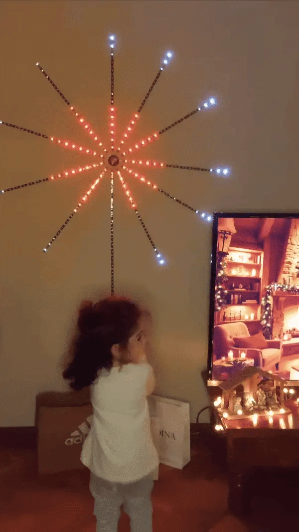 Luces LED Fuegos Artificiales Inteligentes